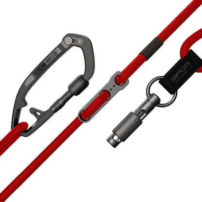 GPCA Dog Leash Set PRO – Steel & Titanium Grip Options