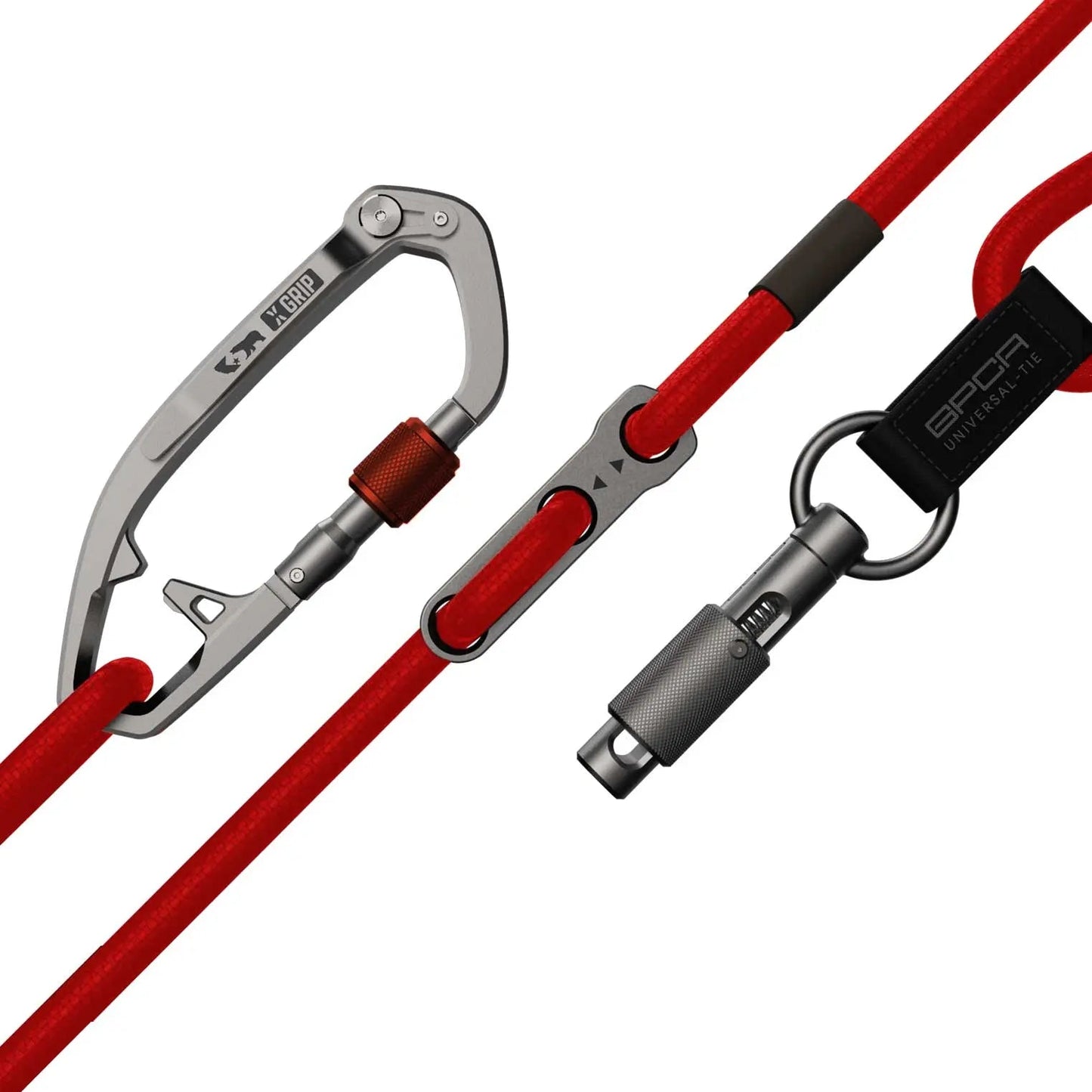 GPCA Dog Leash Set PRO – Steel & Titanium Grip Options