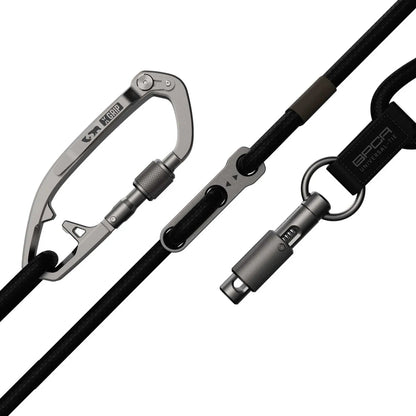 GPCA Dog Leash Set PRO – Steel & Titanium Grip Options