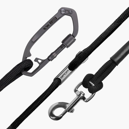 GPCA Dog Leash Set PRO – Steel & Titanium Grip Options