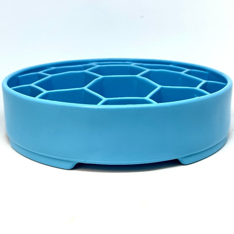 SodaPup Honeycomb Slow Feeder Dog Bowl – Enrichment & Anxiety Relief