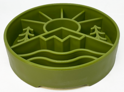 SodaPup Great Outdoors Slow Feeder Dog Bowl – Enrichment & Slow Feeding