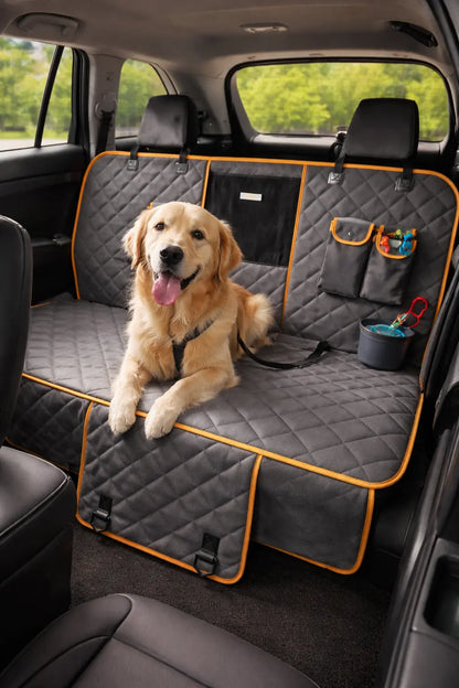 Luxury Dog Car Seat Cover Hammock – Max & Rex Collection